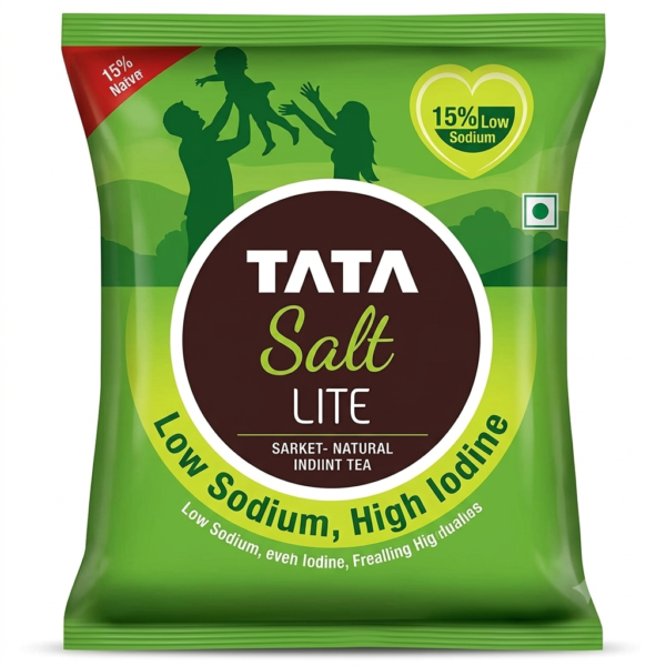 Tata Lite Sodium Curtailed Iodised Salt 1 kg